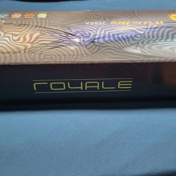 Pro Royale Professional Ceramic Straightener Iron  Wet to Dry Zebra - Picture 2 of 10